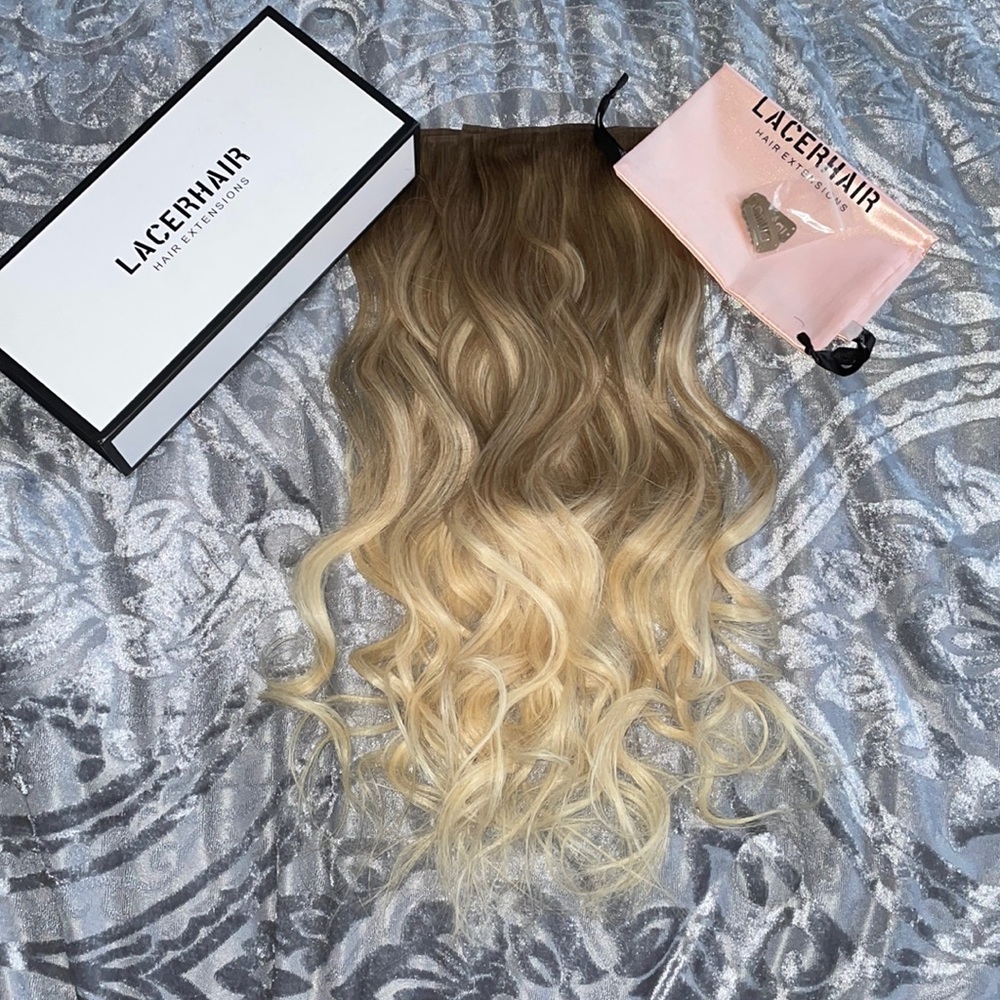 LACERHAIR Hair Extensions 20” Seamless Clip in Hair Extensions